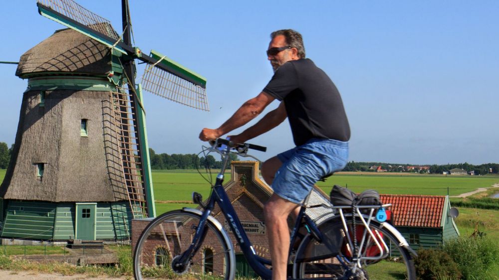 Image Le Nord de la Hollande à vélo et bateau