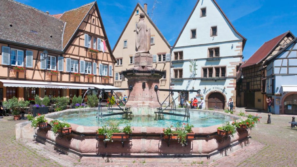 Image L'Alsace à travers vignes et villages