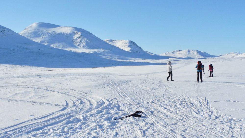 Image Kungsleden : piste Royale en Laponie