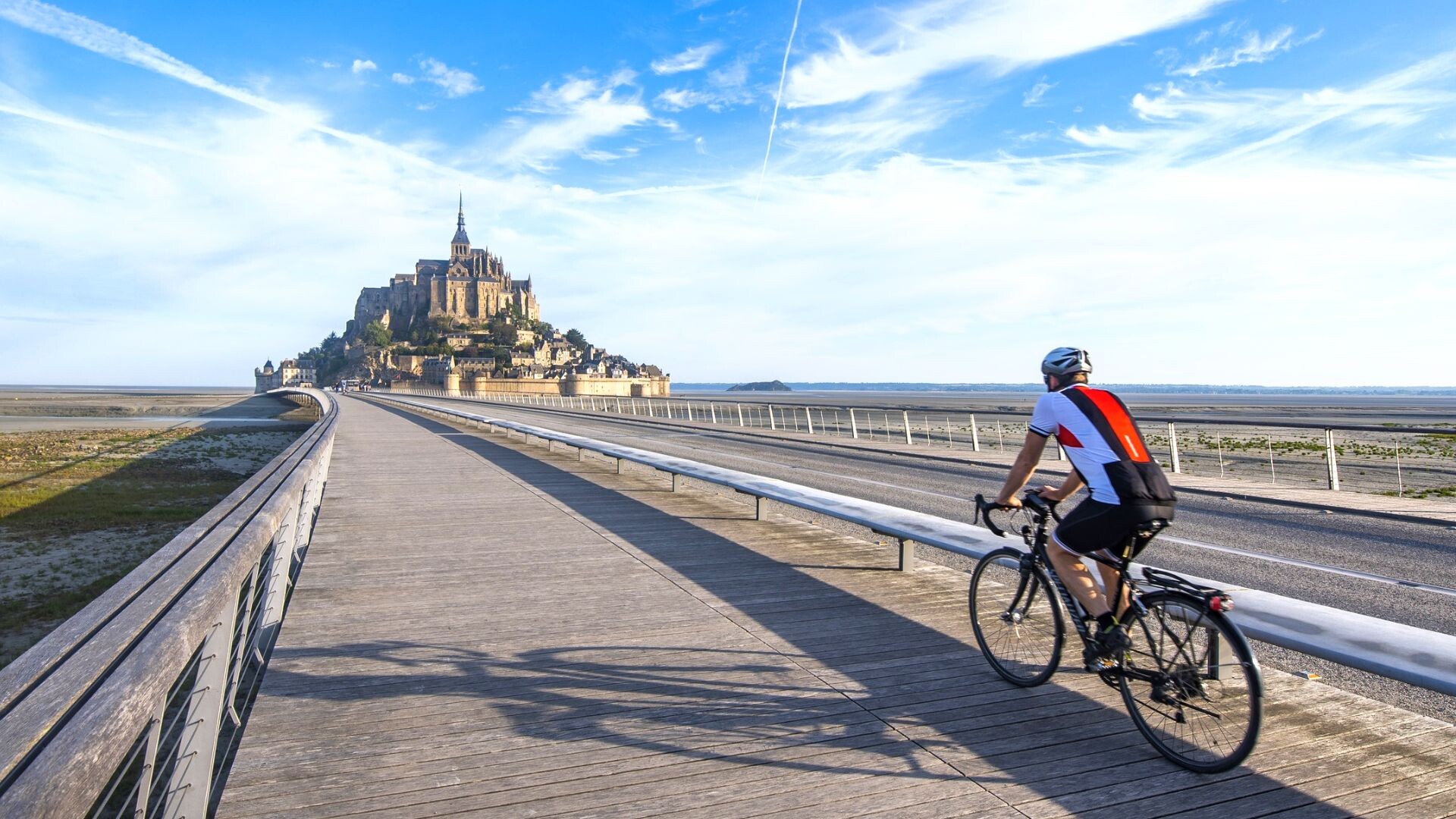 Mont Saint Michel Bretagne à vélo 
