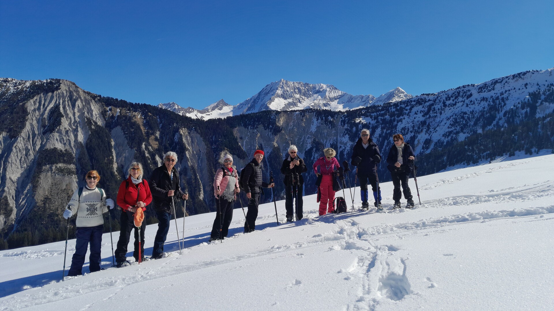 Groupe à Courchevel © Pascal Breyton