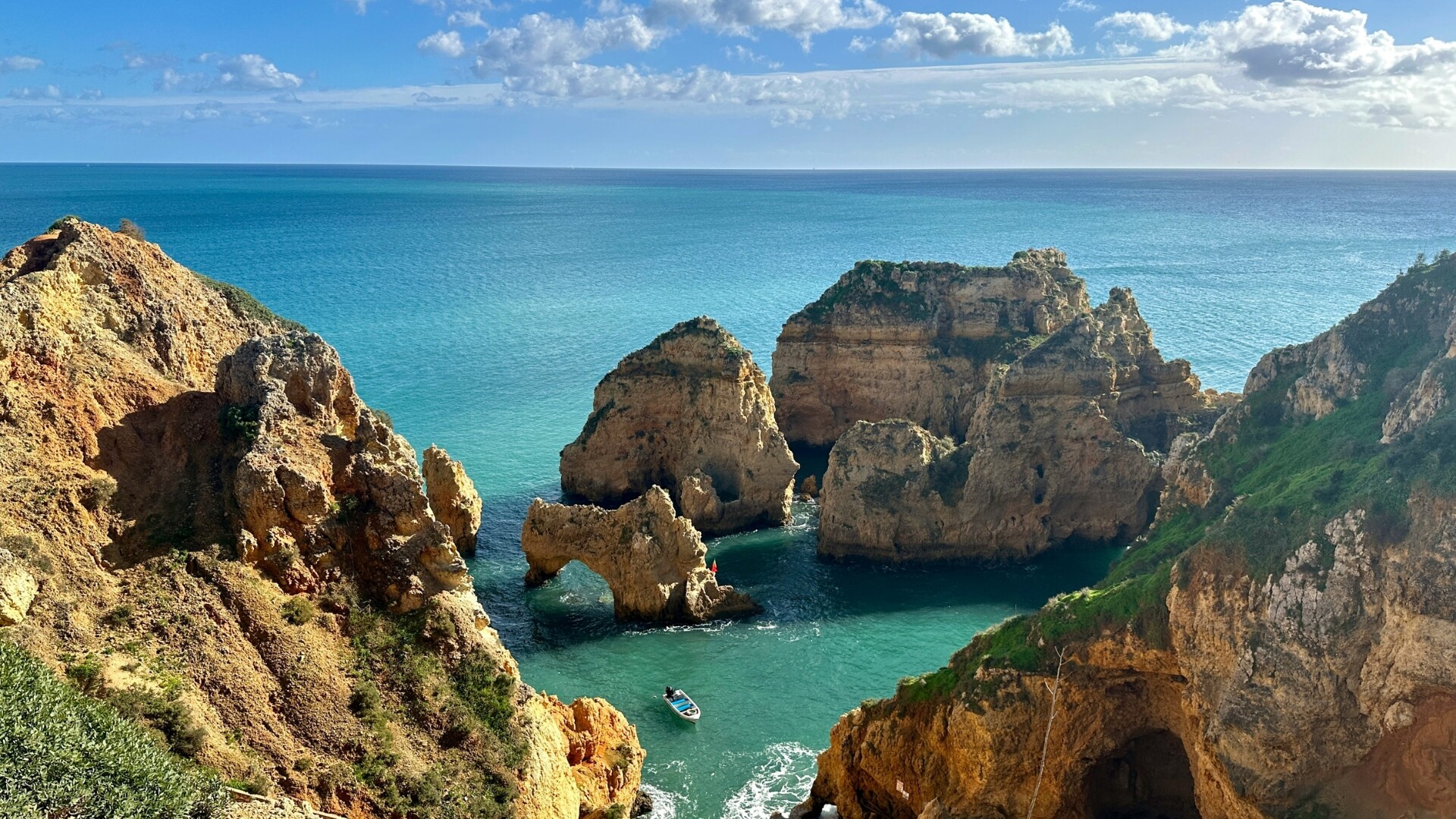 La Côte de l'Algarve par l'Ecovia - Ponta da Piedade
