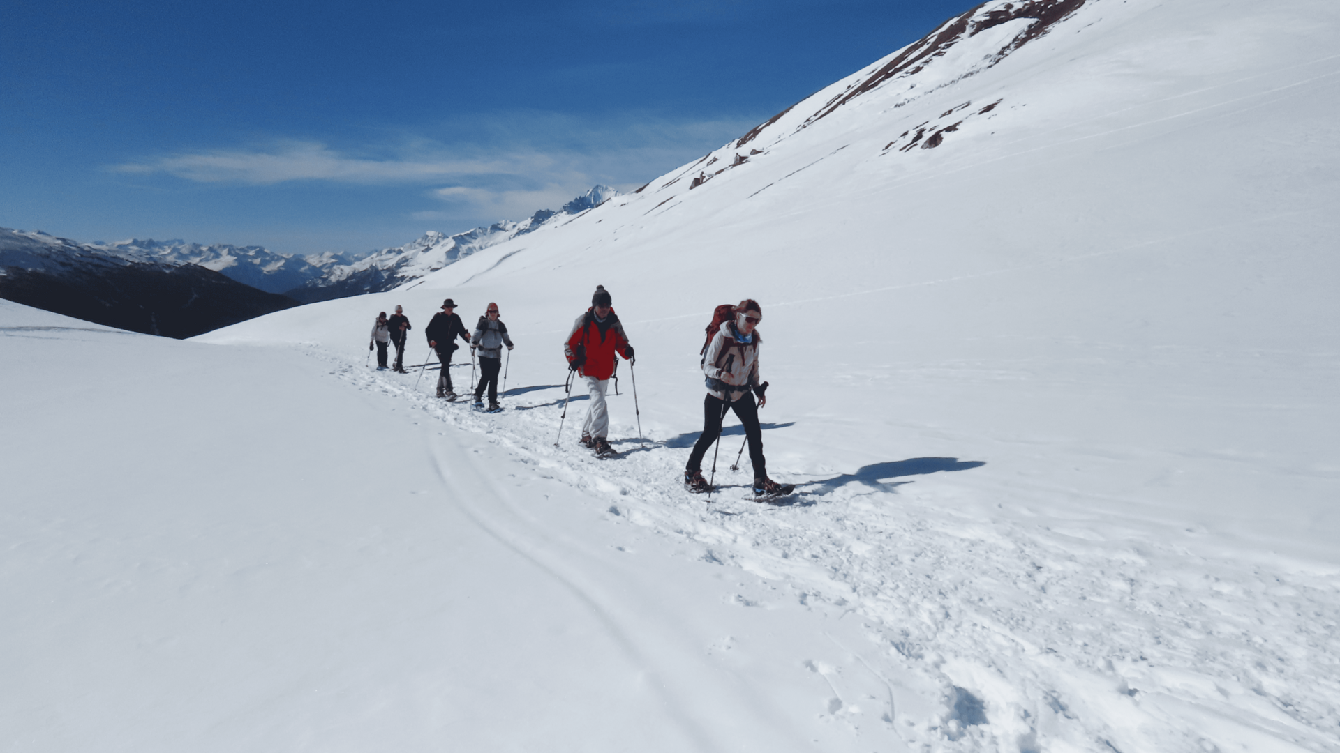 Raquettes à Bessans