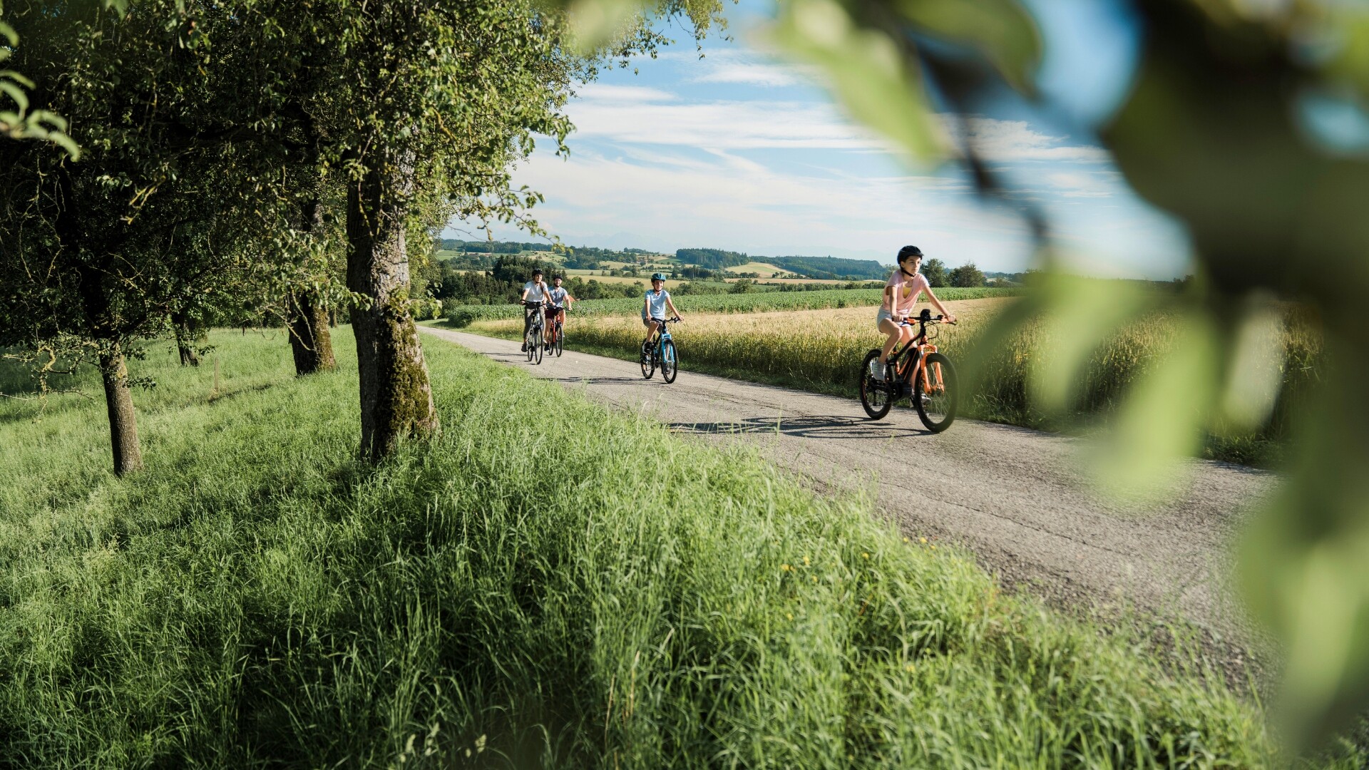 Vacances à vélo en famille
