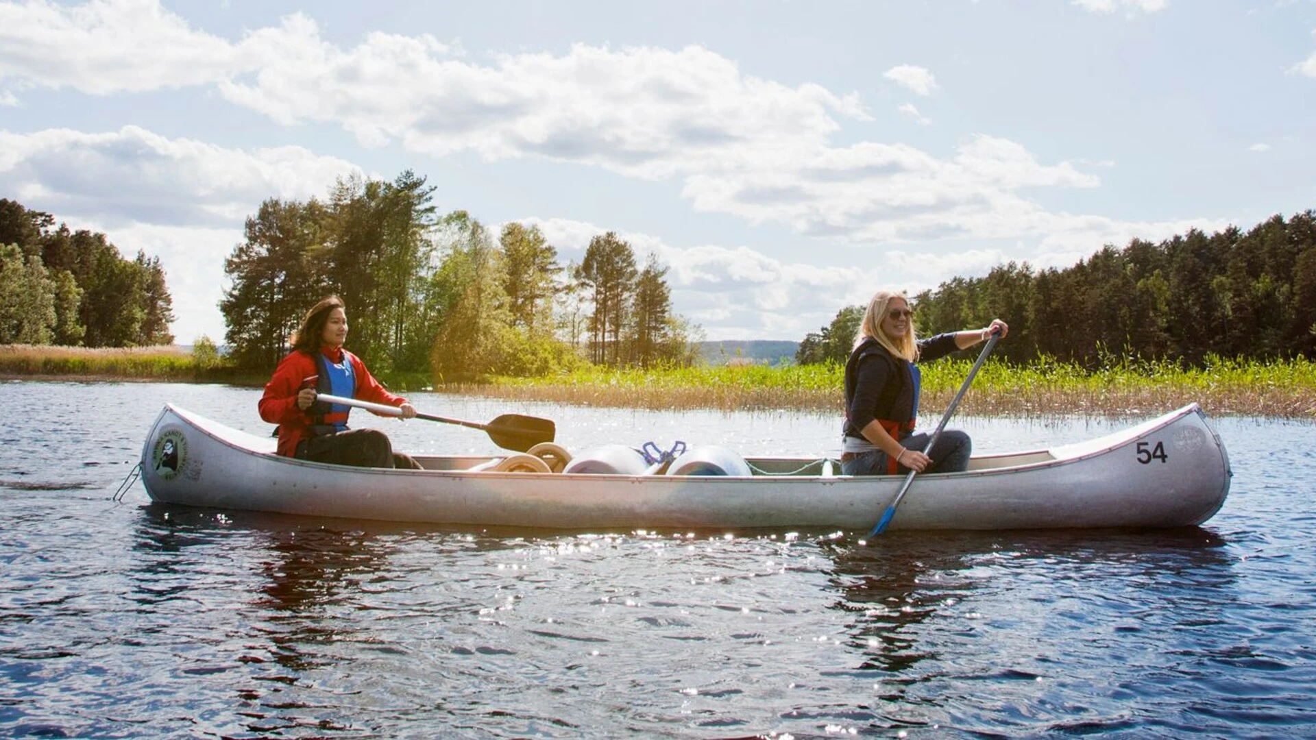 Canoë Värmland Suède