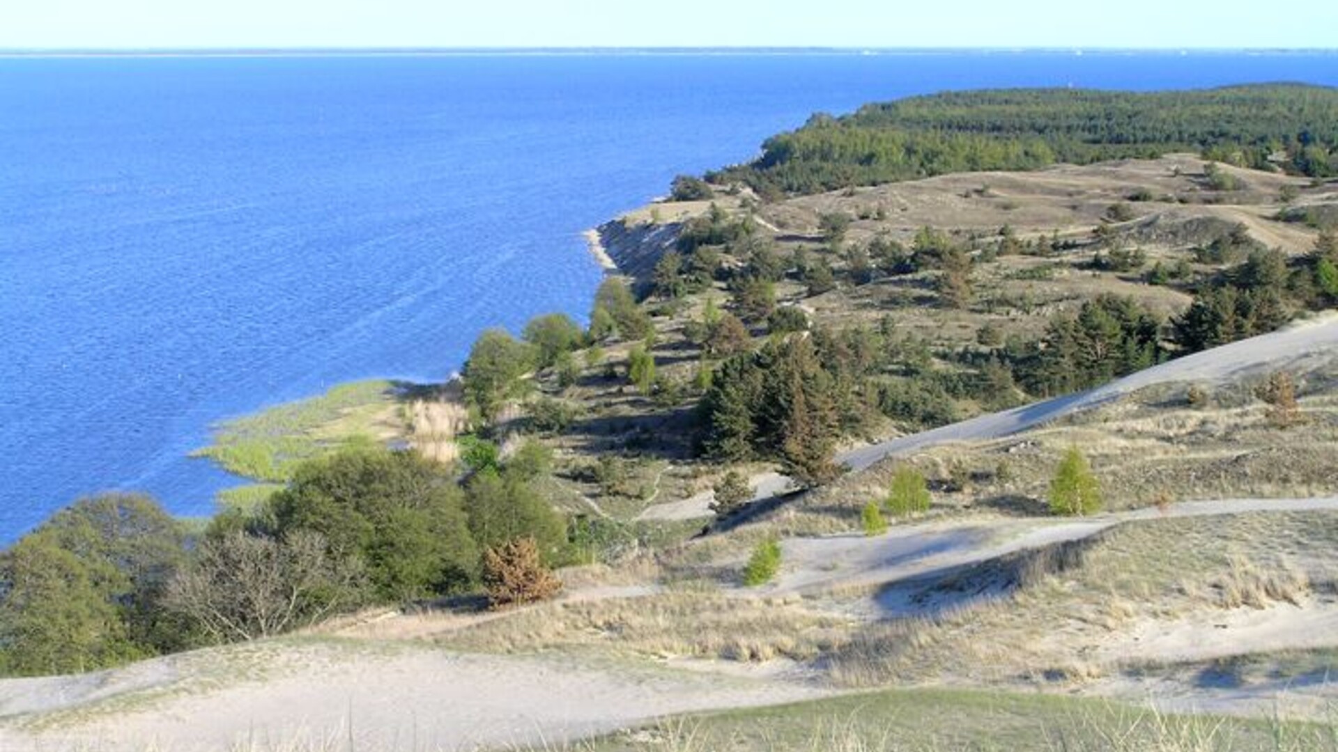 Lagon et Dunes de la Baltique à vélo