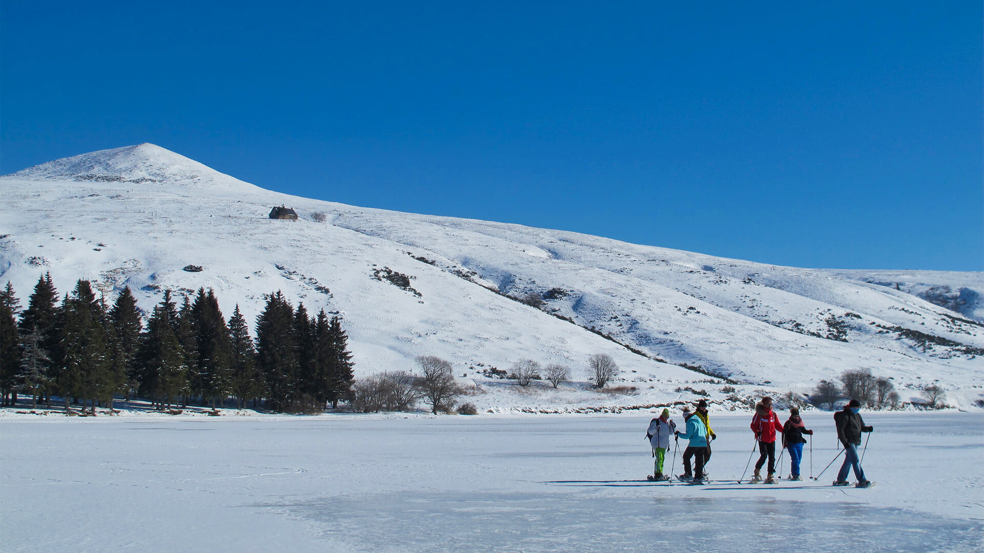 Lac gelé massif du Sancy © S.Lemasson