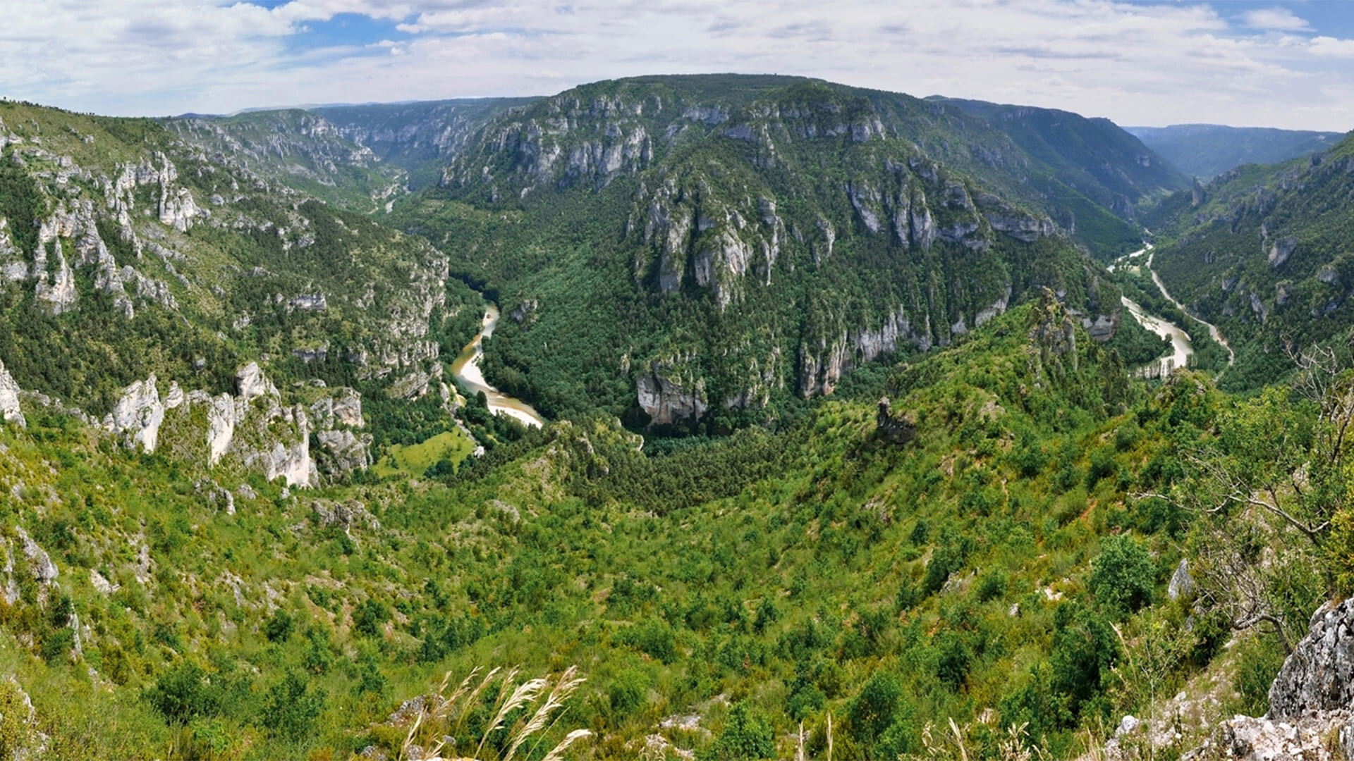 Panorama point sublime gorges du tarn