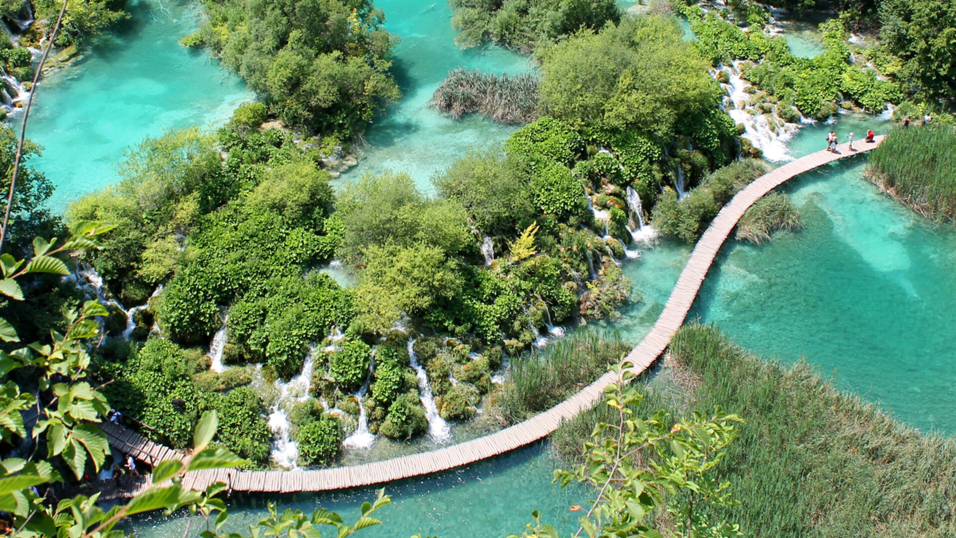 Parc national des lacs de Plitvice en Croatie