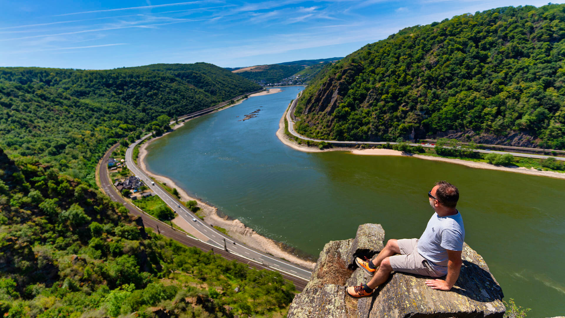 Point de vue sur le Rhin © Les Coflocs