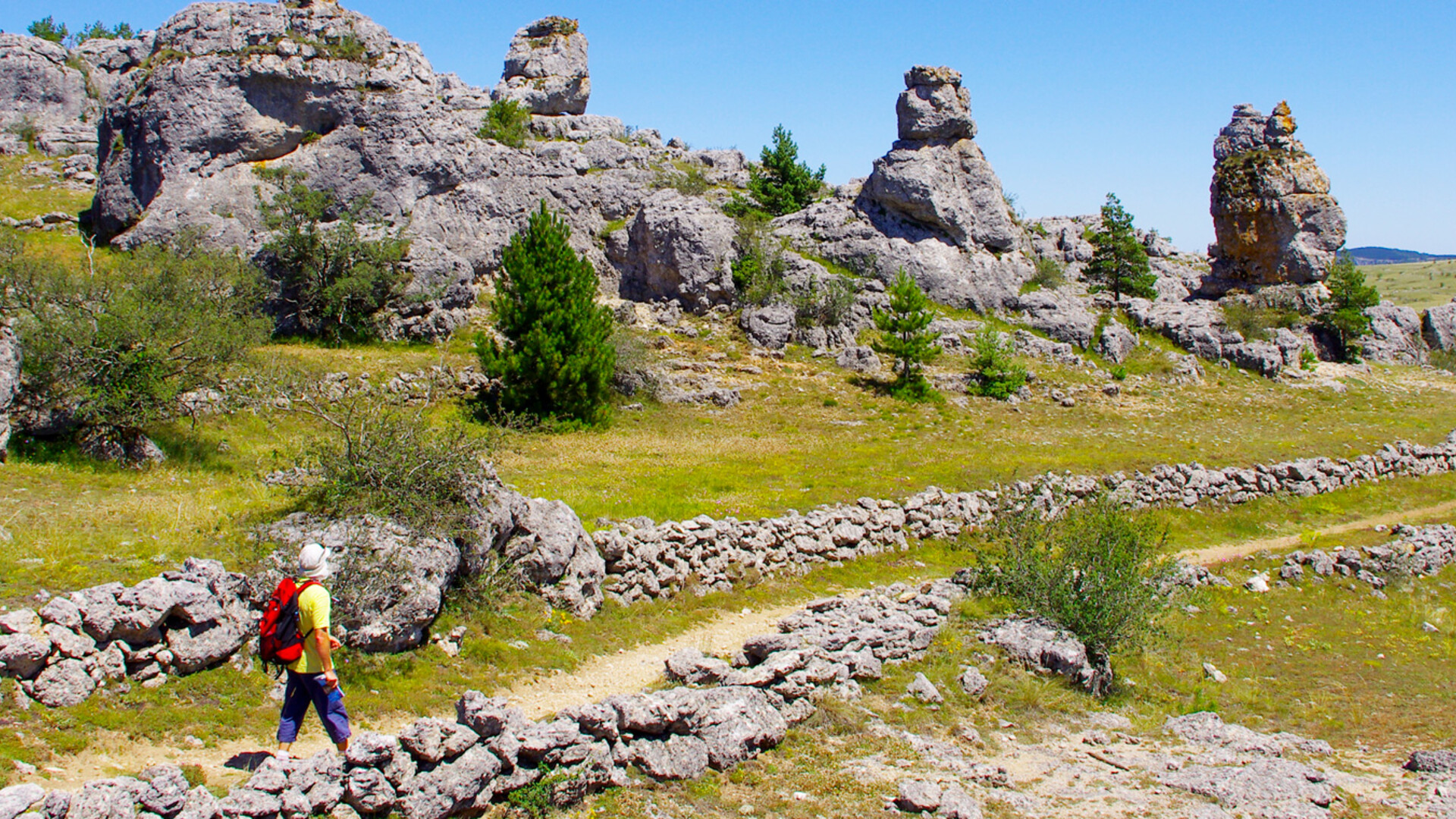 Trek - Grande Traversée du Massif Central, Gorges du Tarn - Saint Guilhem Le Désert