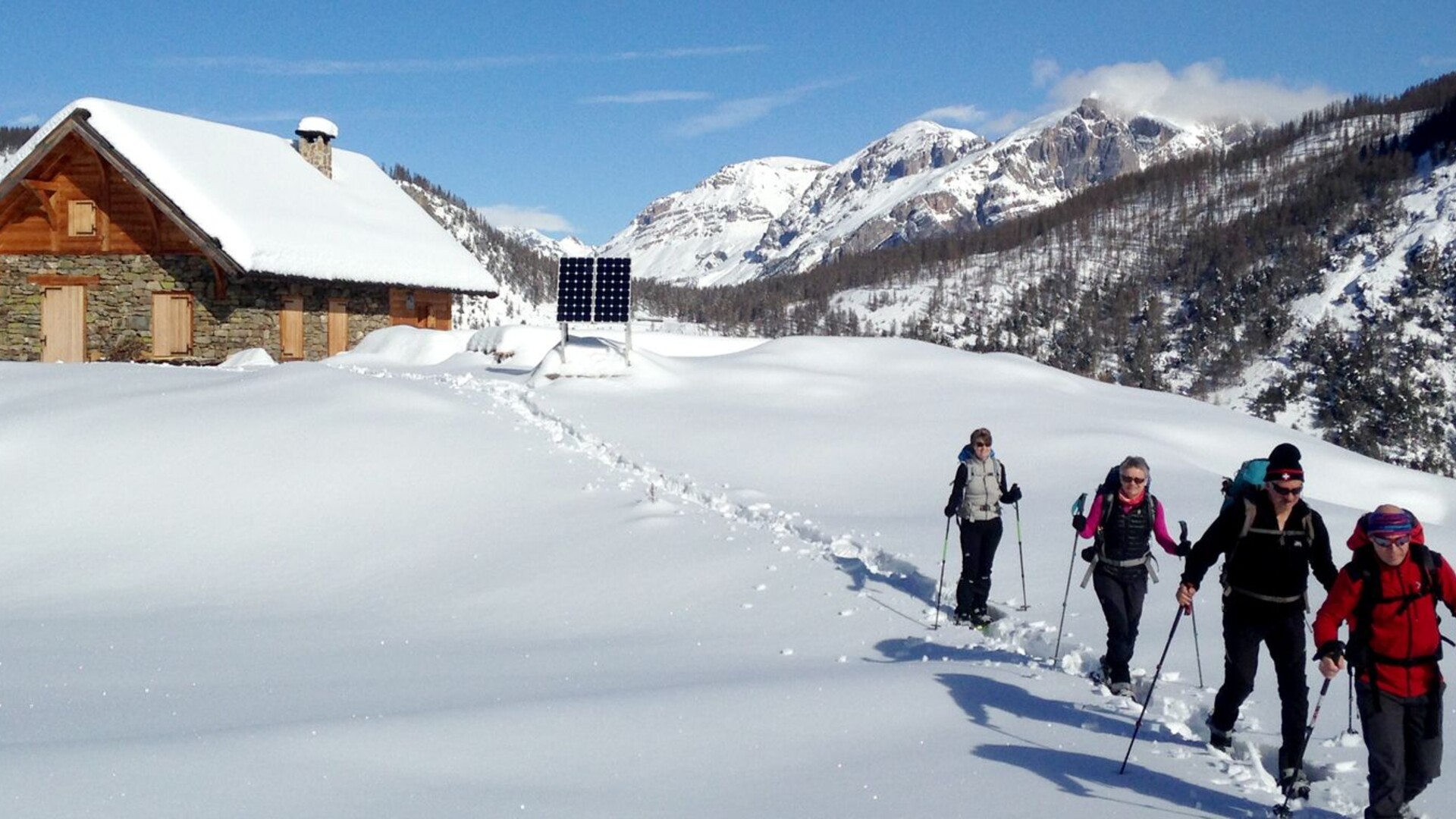 Voyage en raquette - France : Merveilles des Ecrins et de Vallouise en raquettes
