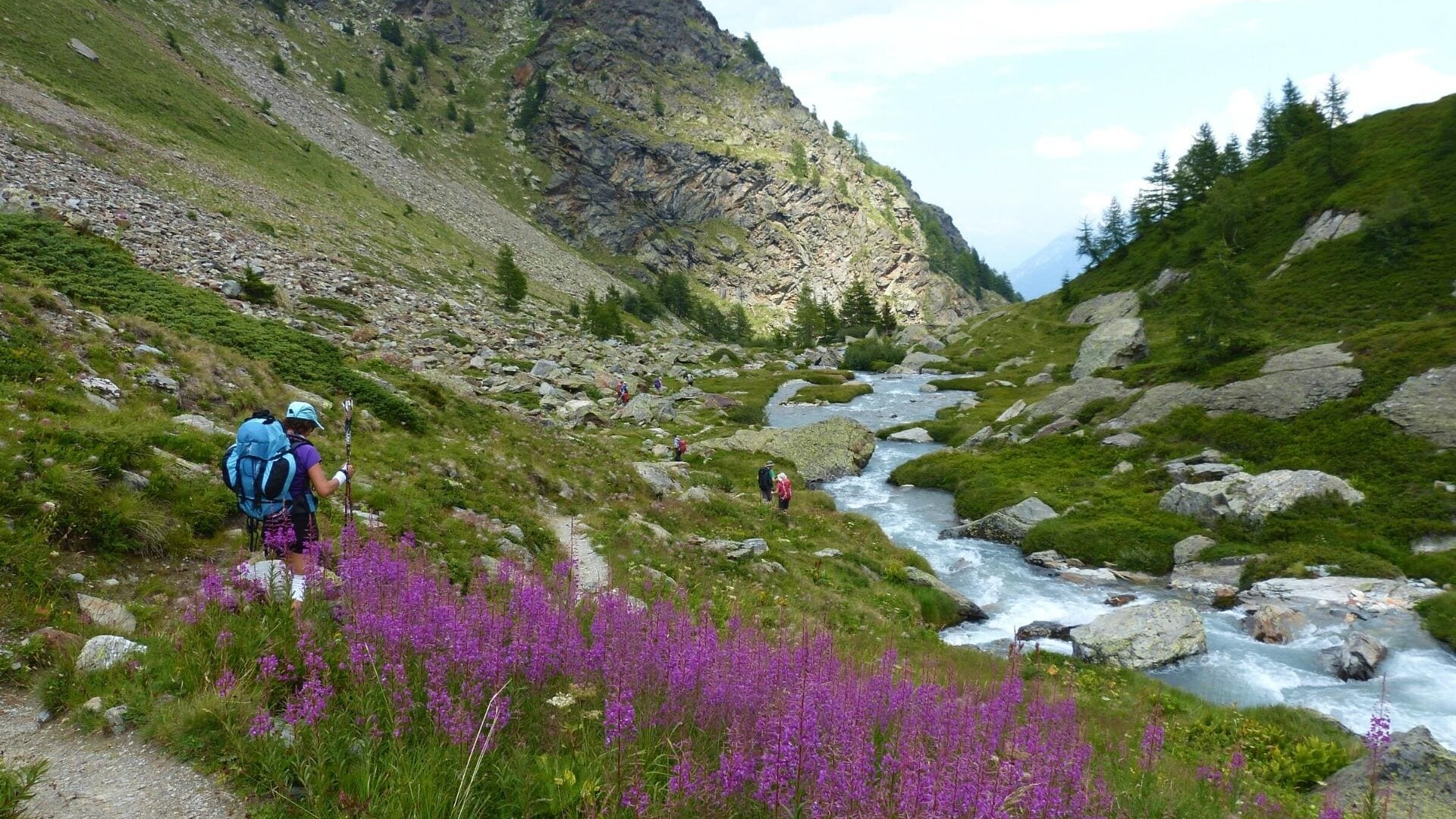 Le Tour des Géants en randonnée