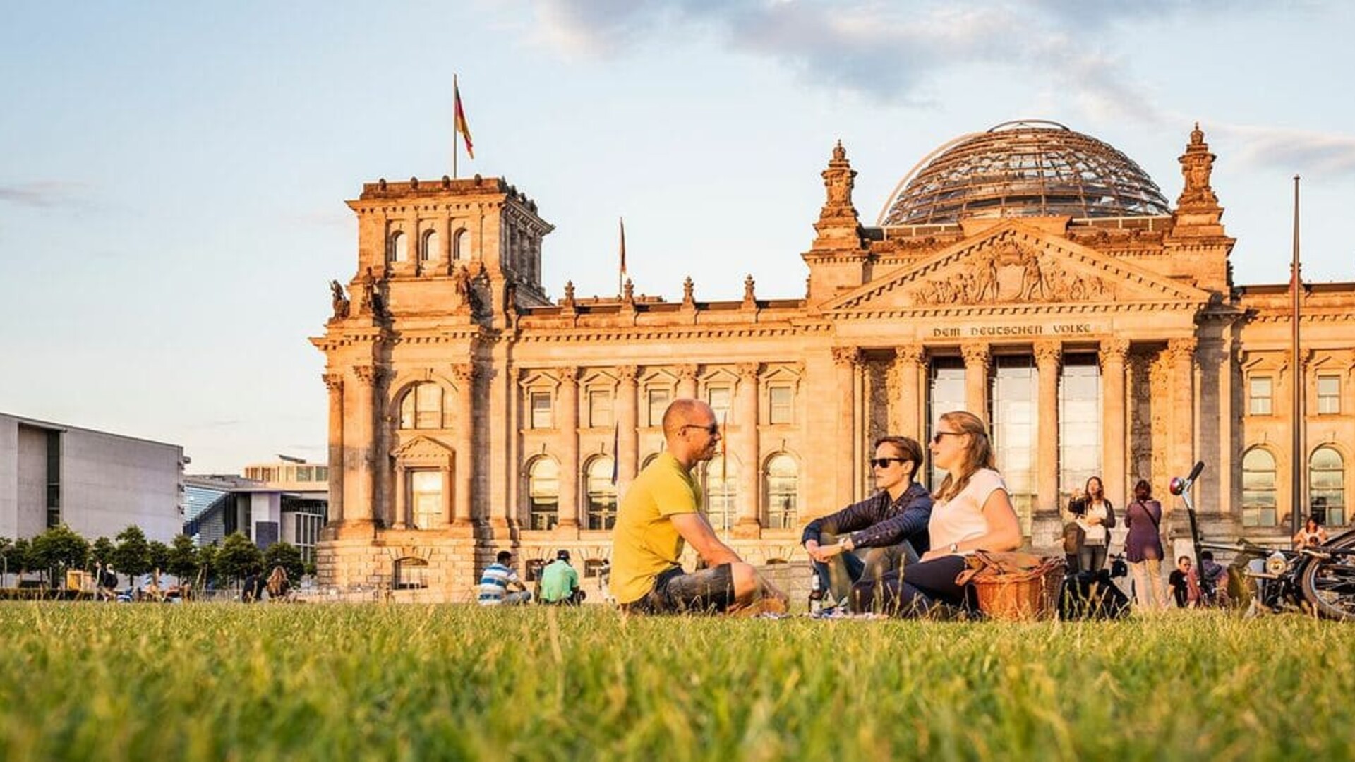 Le palais du Reichstag à Berlin 