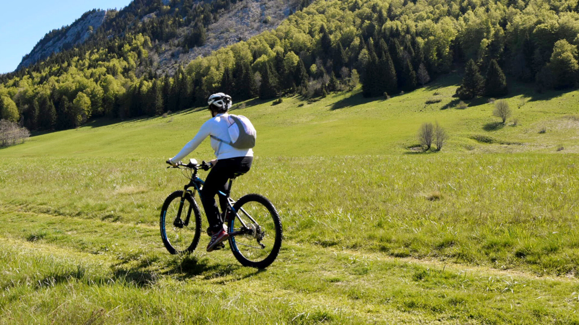 VTT dans le parc naturel régional du Vercors