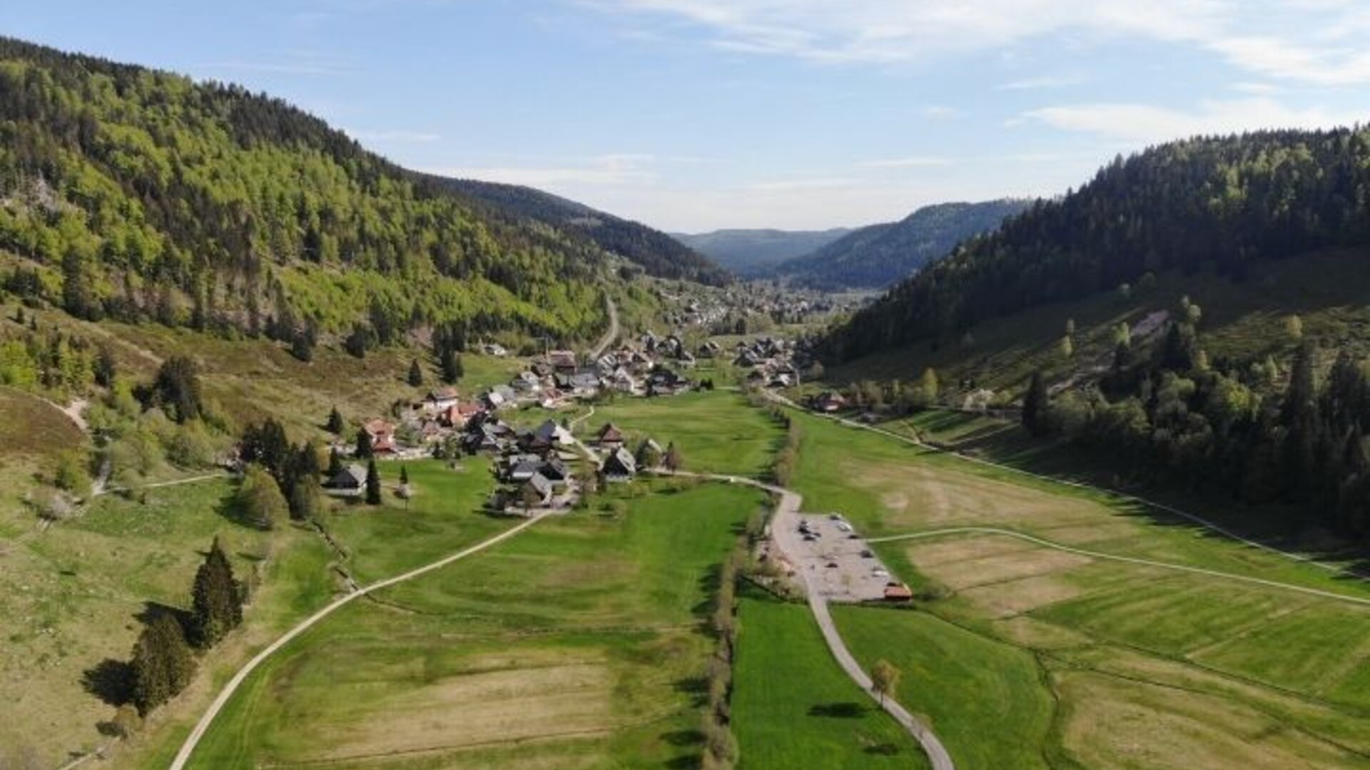 Village de Menzenschwand en Forêt Noire