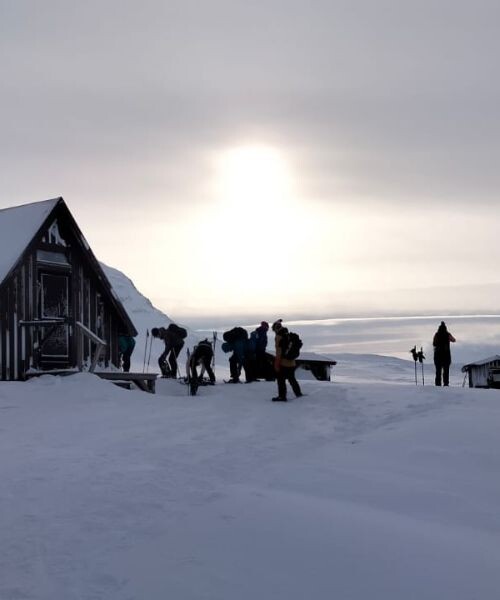 Petit refuge de la vallée avant le lac de Alisjarvi ©Isabelle Duvernay
