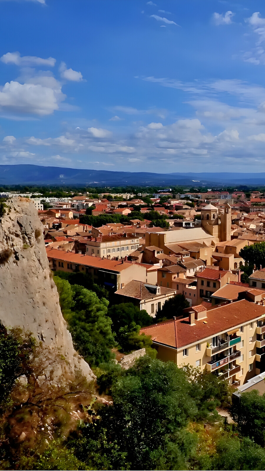 Cavaillon depuis la colline St Jacques