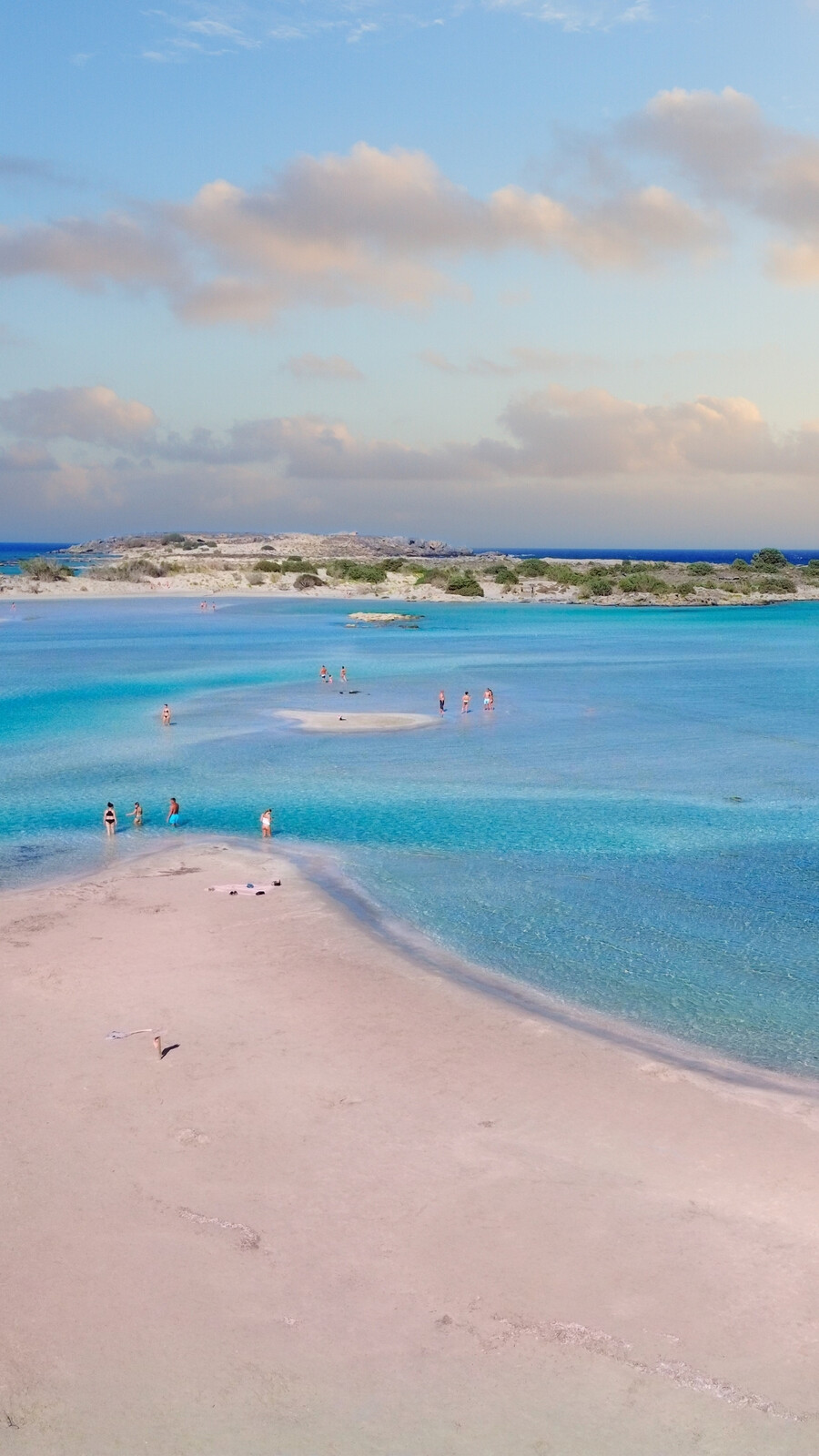 La lagune d’Elafonissi
