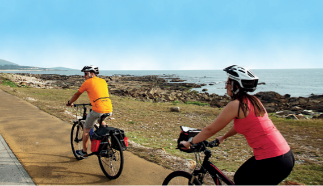 Vélo le long de l’Océan Atlantique