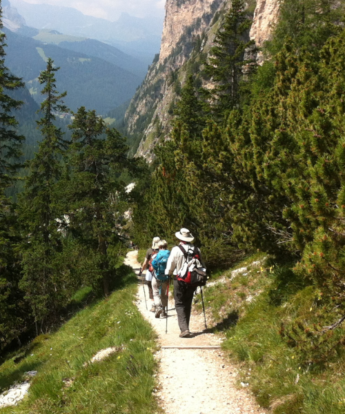 Traversée du massif de Sennes