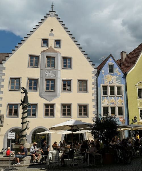 Centre ville de Fussen © Beatrix Voigt Fussen © Beatrix Voigt