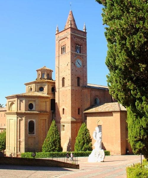 Abbaye Santa Maria de Monte Oliveto Maggiore © Wikimedia Abbaye Santa Maria de Monte Oliveto Maggiore