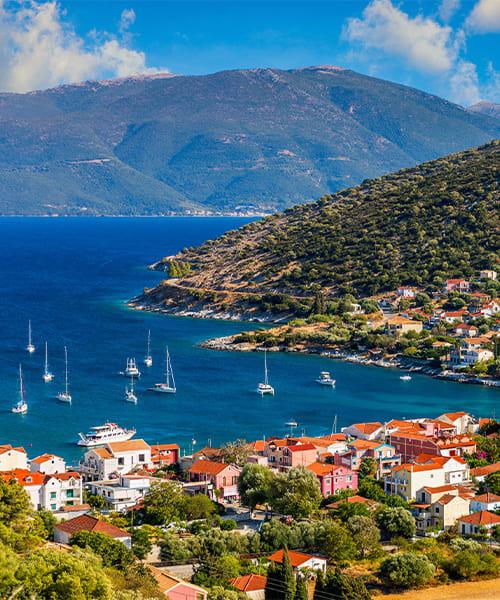 Agia Effimia - Cephalonie © AdobeStock Agia-Effimia-Cephalonie
