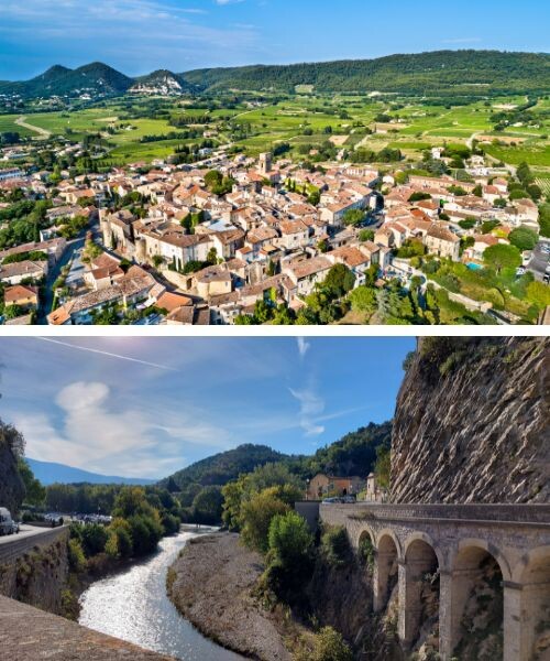 Village de Sablet et Vaison la Romaine