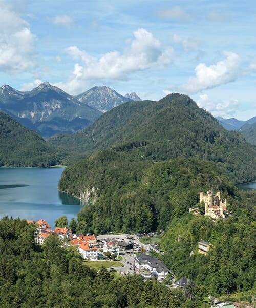 Sur les hauteurs du Hohenschwangau © Beatrix Voigt Hohenschwangau © Beatrix Voigt