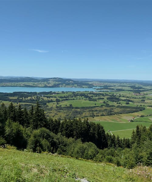 Vue depuis le Buchenberg © Beatrix Voigt buchenberg © Beatrix Voigt