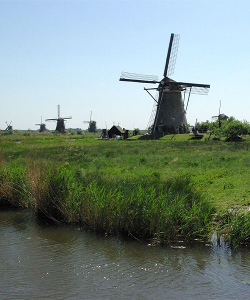 Kinderdijk - moulins à vent