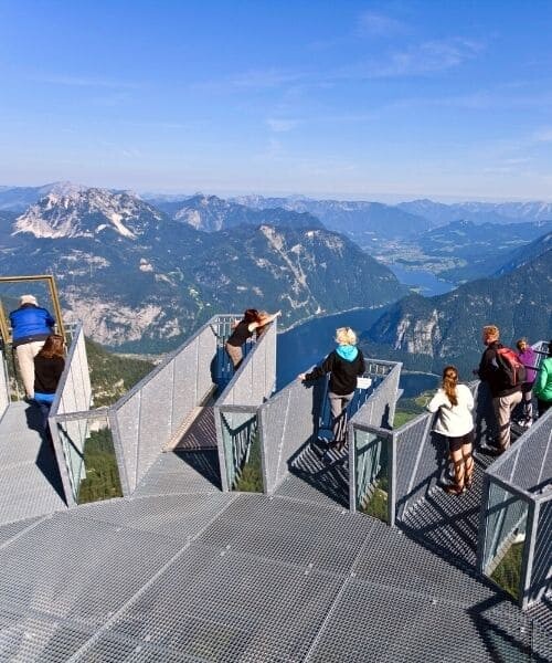 Les 5 doigts sur le Krippenstein Les 5 doigts sur le Krippenstein