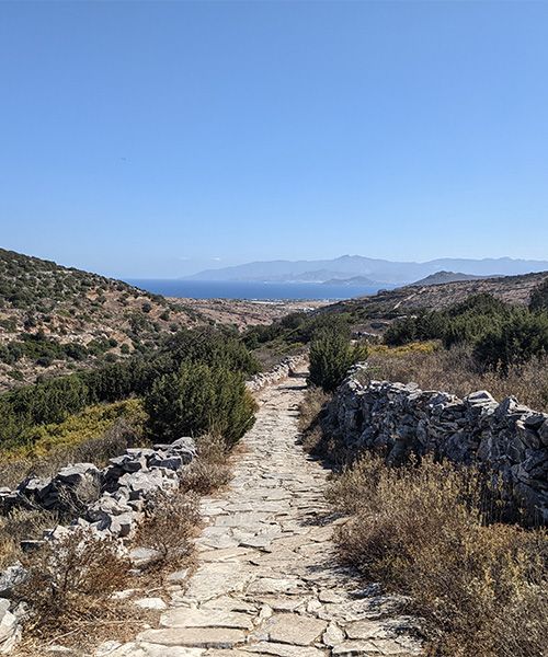 Route Byzantine - Paros
