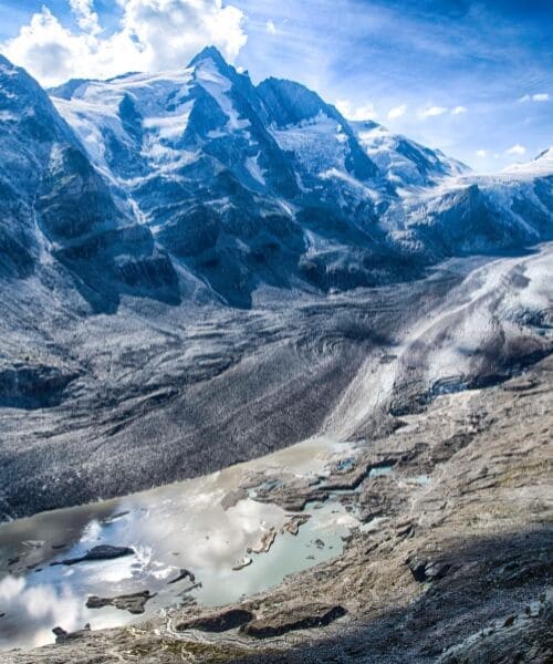 Vue sur les glaciers © Jean-Marc Porte Vue sur les glaciers