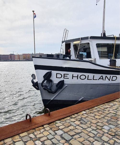 Débarquement du The Holland
