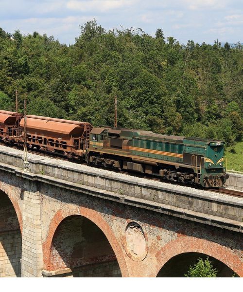 Viaducs ferroviaires à Borovnica