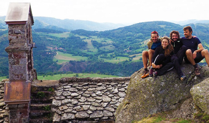 Compostelle en famille