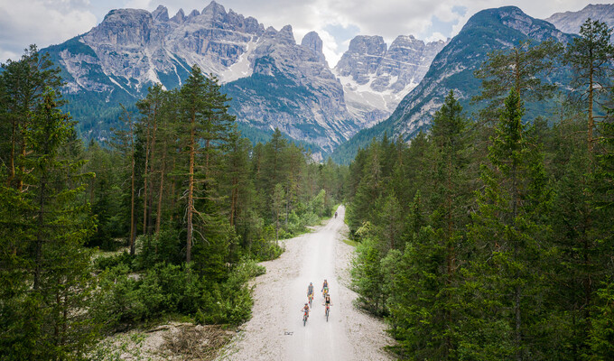 Cyclotourisme dans les Dolomites