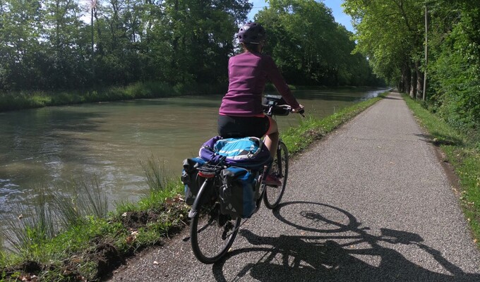 Circuit vélo en Aquitaine