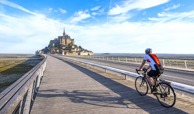 Mont Saint Michel Bretagne à vélo 