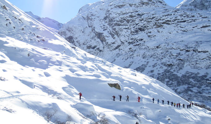 Raquettes à Bessans