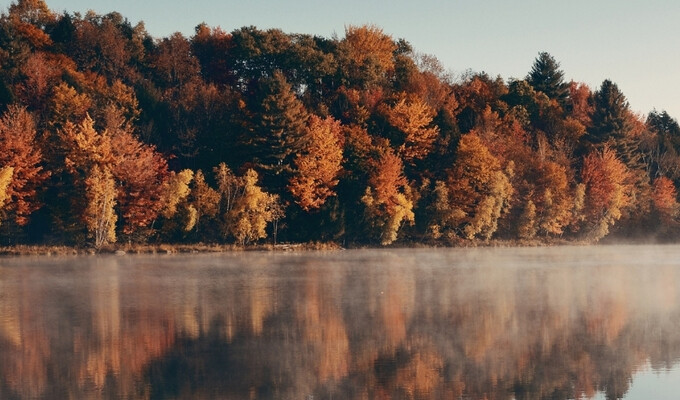 Vélo en automne