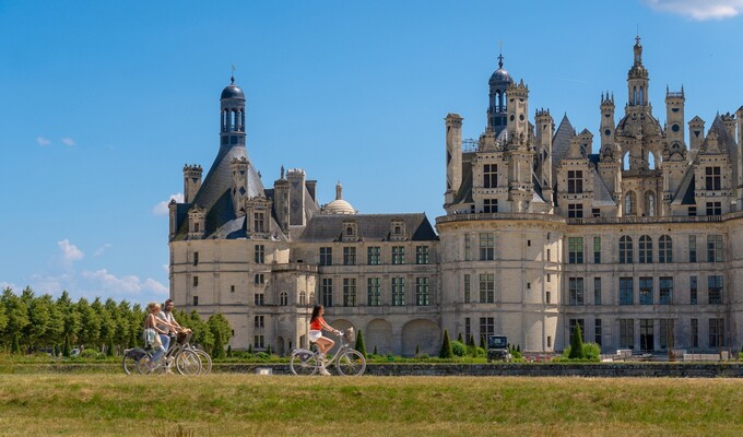 loire à vélo chateaux