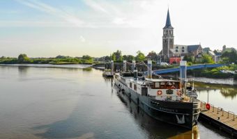 Image D'Amsterdam à Bruges, à bord du Fluvius