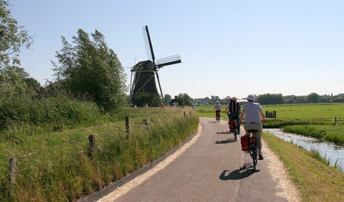 Image Le Lac de l'IJssel à vélo et bateau