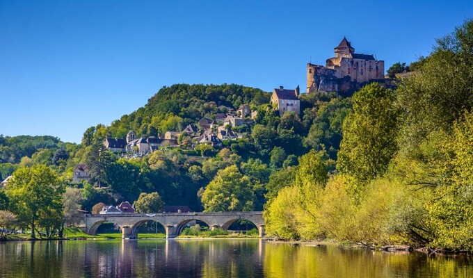 Forteresse de Castelnaud dans le Périgord