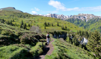 Voyage à pied : Grande Traversée du Massif central, du massif du Sancy au Cantal