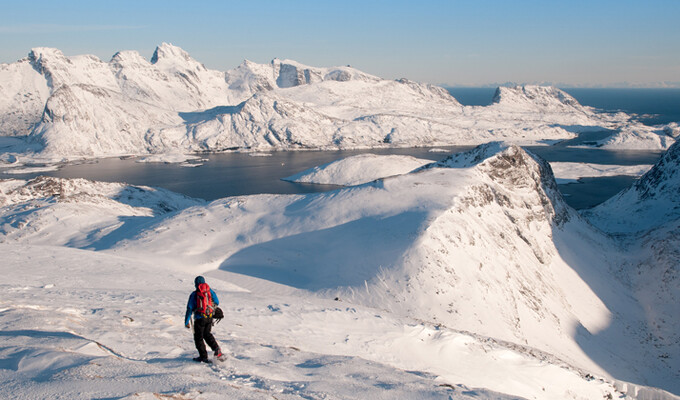 Image Raquettes sur l'île de Senja