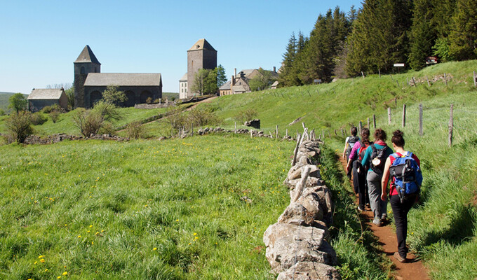 Image Chemins de Saint Jacques : randonnée du Puy-en-Velay à Aumont-Aubrac